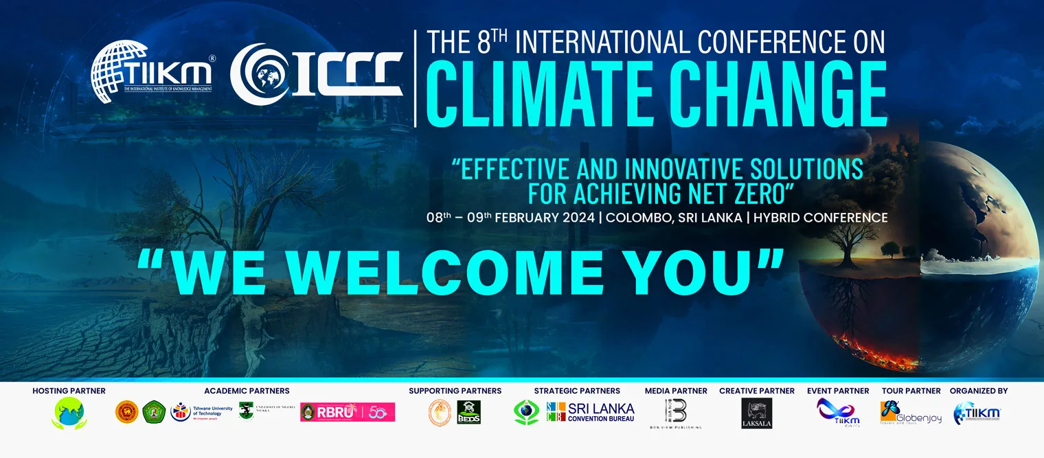 The 8th International Conference on Climate Change 2024